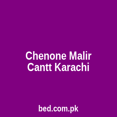 Chenone Malir Cantt Karachi