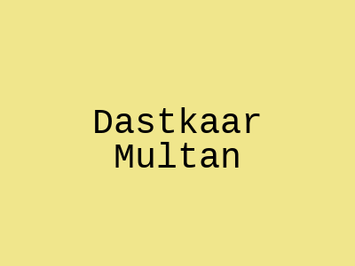 Dastkaar Multan