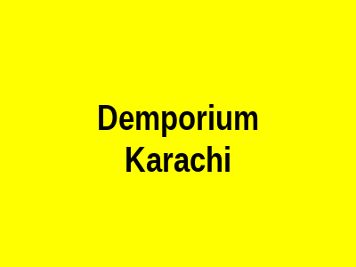 Demporium Karachi