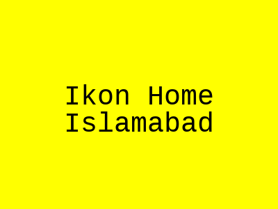 Ikon Home Islamabad