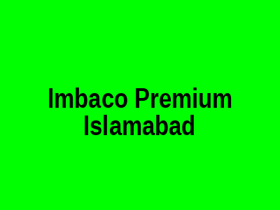 Imbaco Premium Islamabad