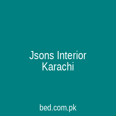 Jsons Interior Karachi