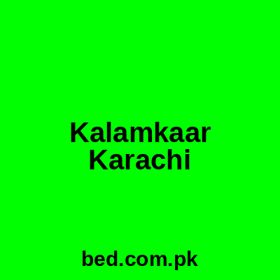 Kalamkaar Karachi