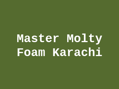 Master Molty Foam Al Abbas Mattress Karachi