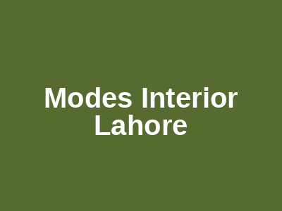 Modes Interior Lahore