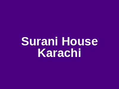 Surani House Karachi