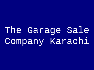 The Garage Sale Company Karachi